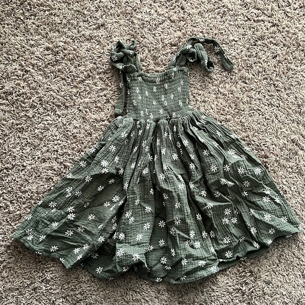 Rylee + Cru Daisy Tie-Strap Dress